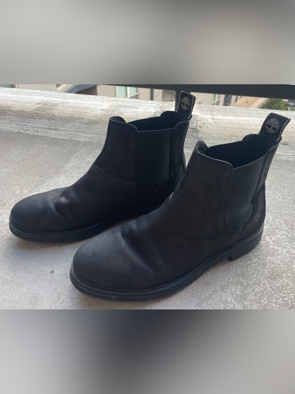 Timberland Women’s Hannover Hill Chelsea Boots Black Size 9.5